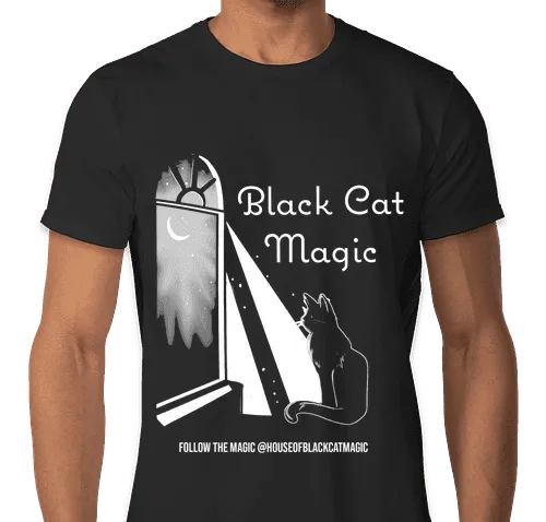Black Cat Magic T-shirt