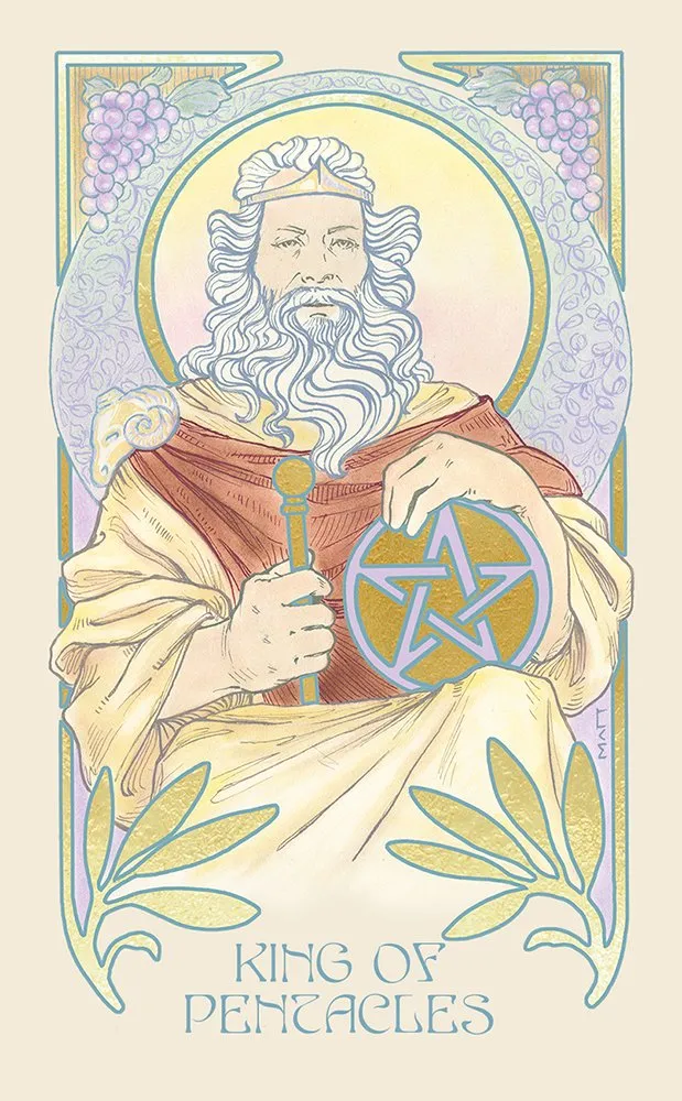 Ethereal Visions: Illuminated Tarot Deck