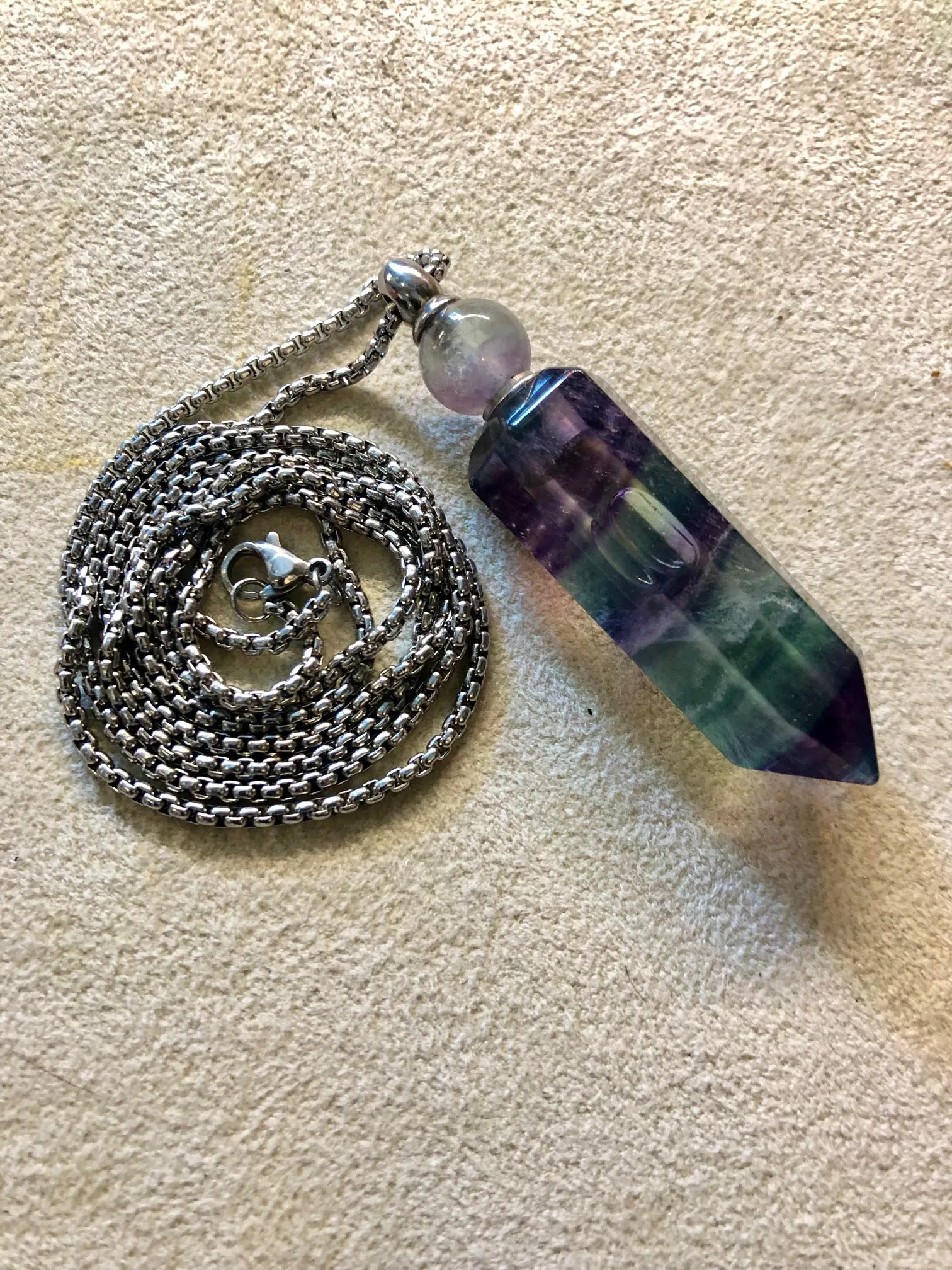 Gemstone charm pendants