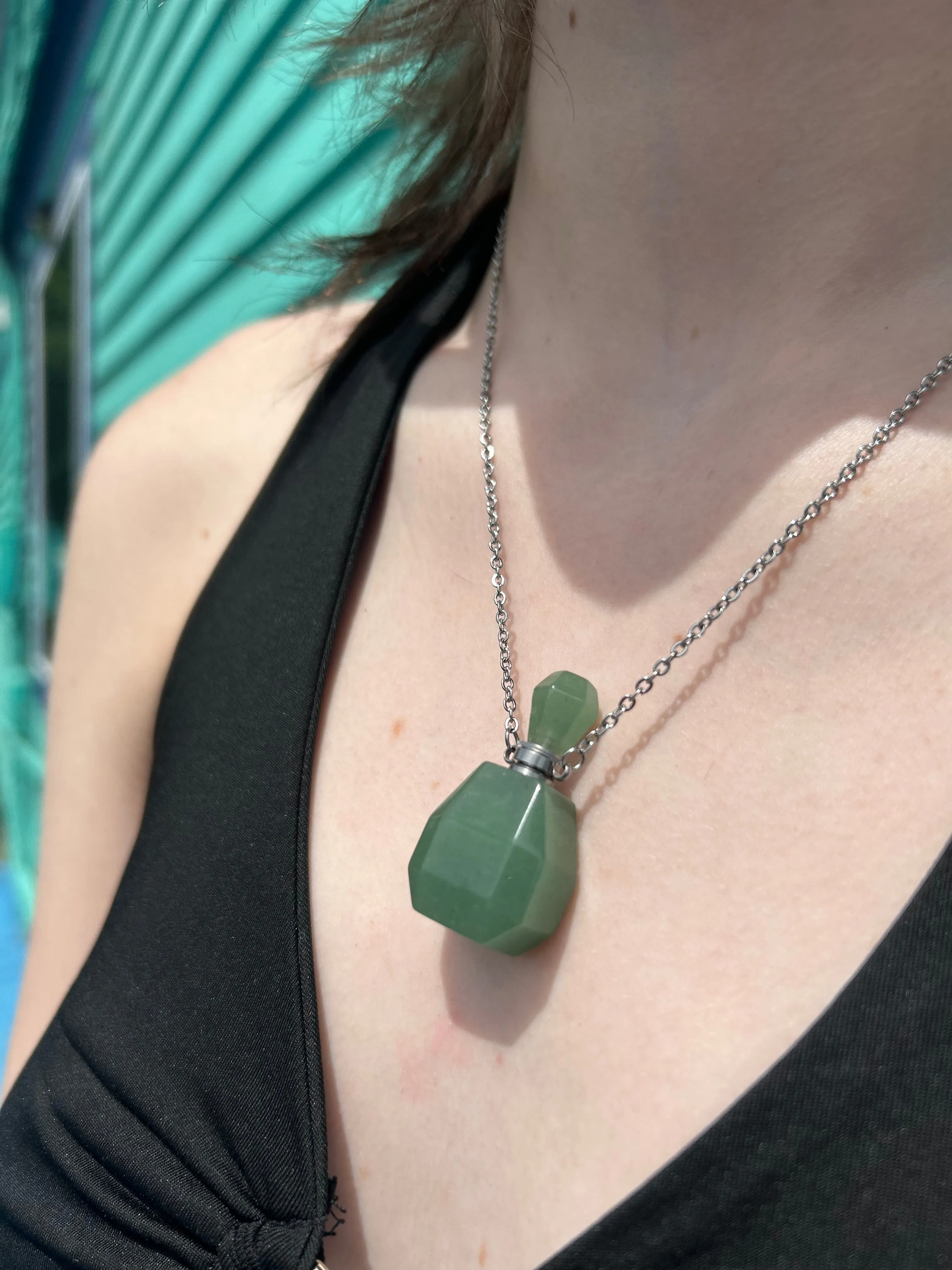 Gemstone charm pendants