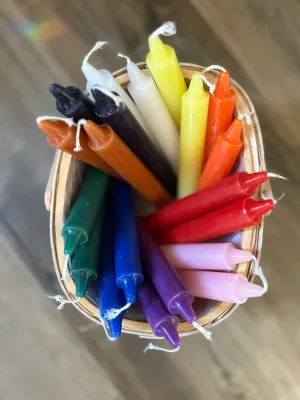 Taper-sized Candles | Great for rituals, spells, prayers, blessings.